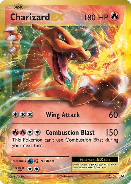 Charizard EX card image