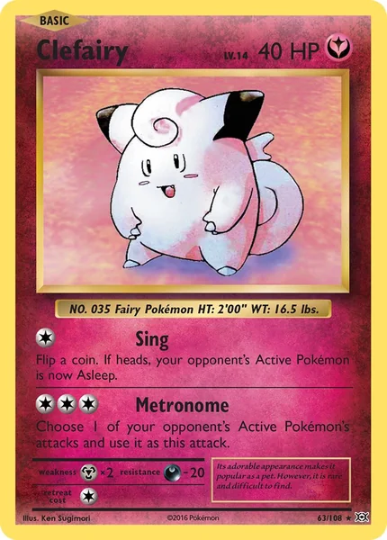 Clefairy card image