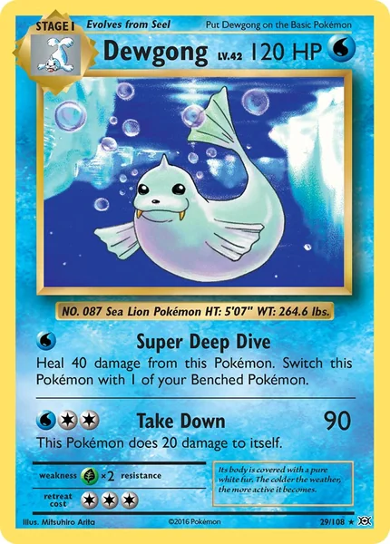 Dewgong card image