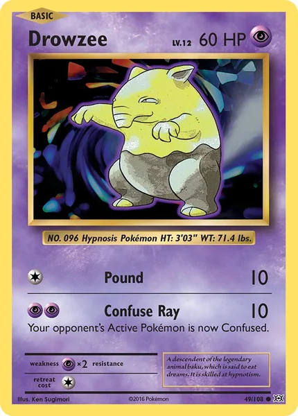 Drowzee card image