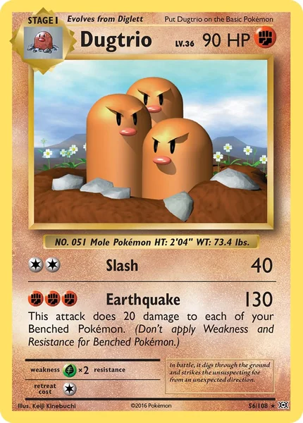Dugtrio card image