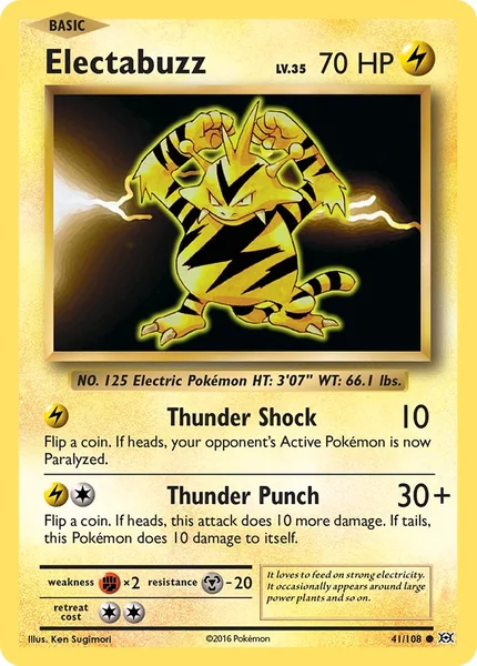 Electabuzz card image