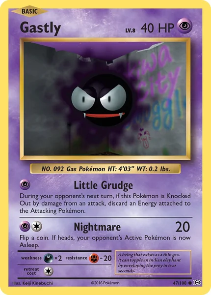 Gastly card image