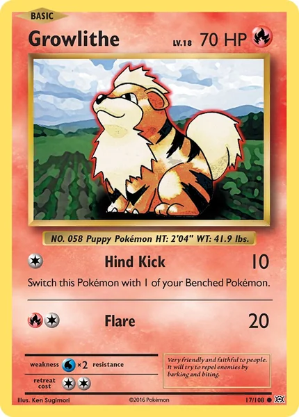 Growlithe card image