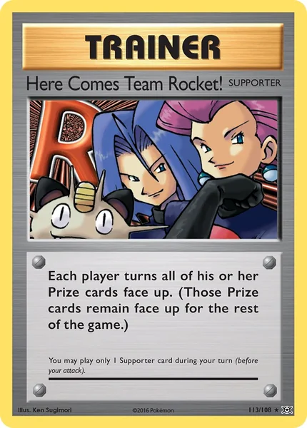 Here Comes Team Rocket! card image