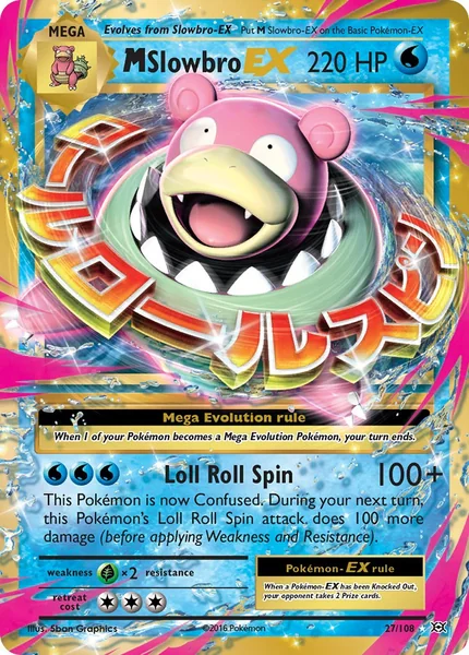 M Slowbro EX card image