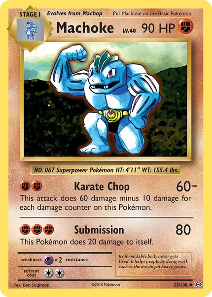 Machoke card image