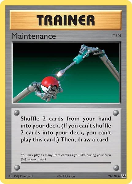 Maintenance card image