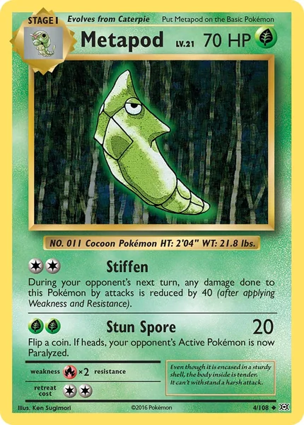 Metapod card image