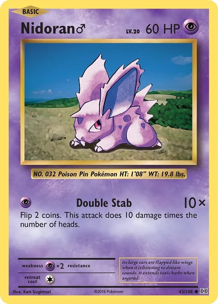 Nidoran card image