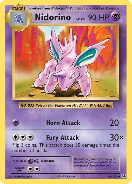 Nidorino card image