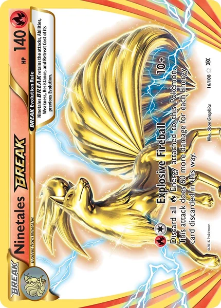 Ninetales BREAK card image