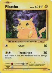 Pikachu card image