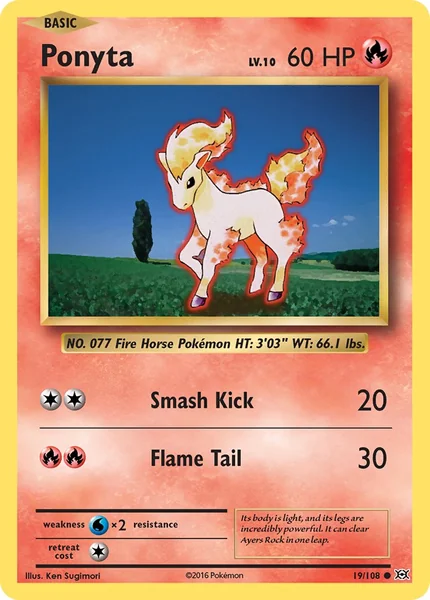 Ponyta card image