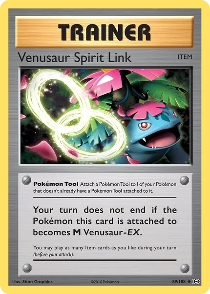 Venusaur Spirit Link card image