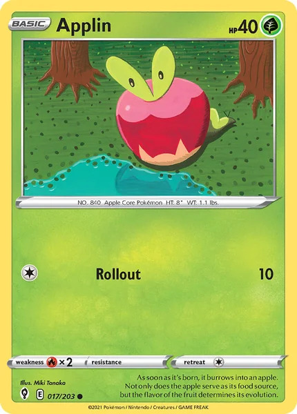 Applin card image