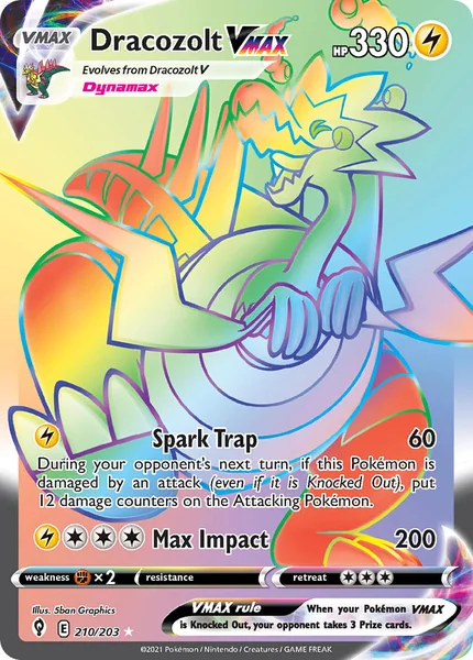 Dracozolt VMAX card image