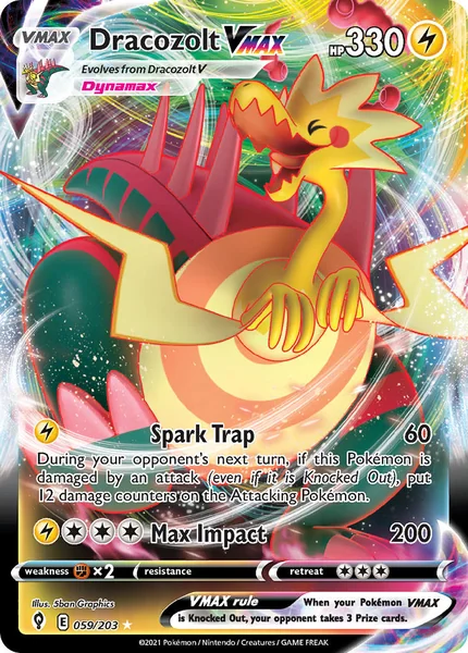 Dracozolt VMAX card image