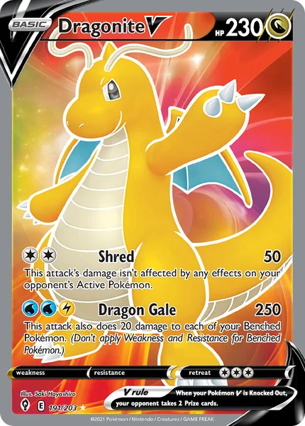 Dragonite V card image