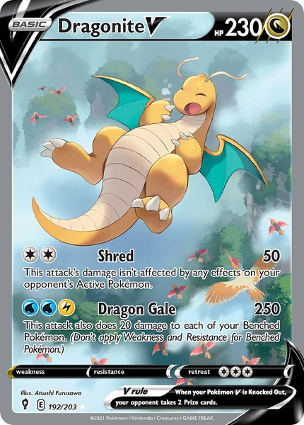 Dragonite V card image