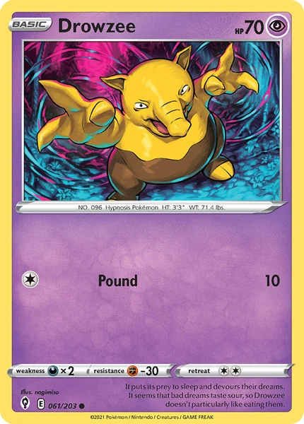Drowzee card image