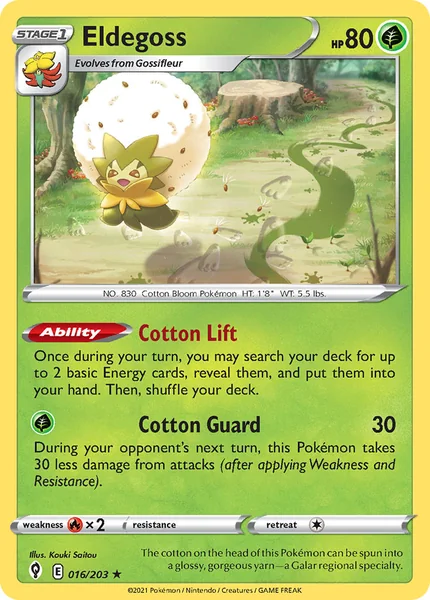 Eldegoss card image
