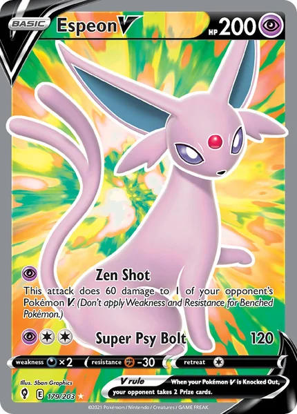 Espeon V card image