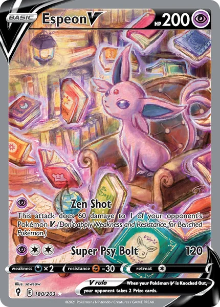 Espeon V card image