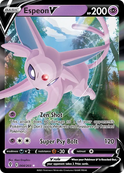 Espeon V card image