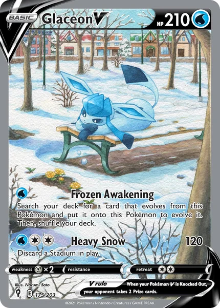 Glaceon V card image