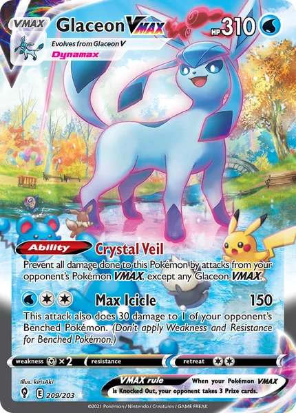 Glaceon VMAX card image