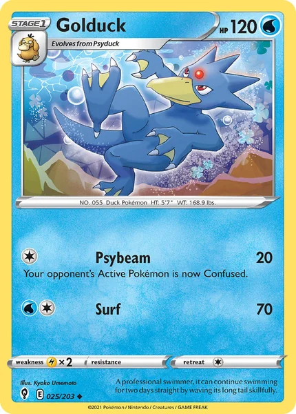 Golduck card image
