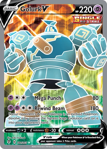 Golurk V card image
