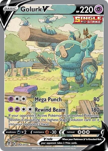 Golurk V card image