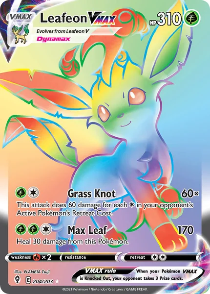 Leafeon VMAX card image