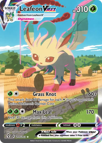 Leafeon VMAX card image