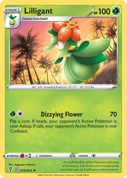 Lilligant card image