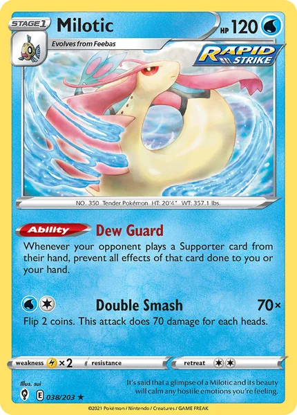 Milotic card image