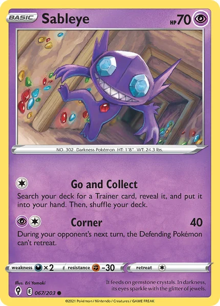 Sableye card image