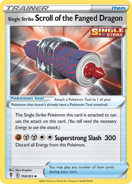 Scroll of the Fanged Dragon card image