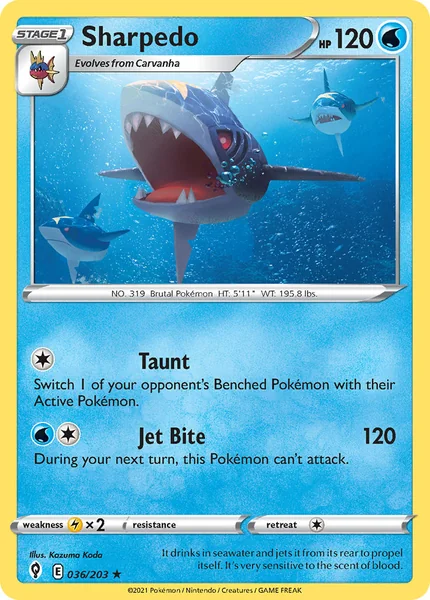 Sharpedo card image