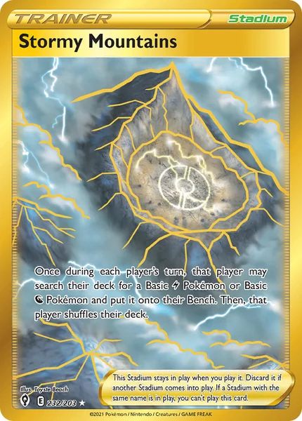 Stormy Mountains card image