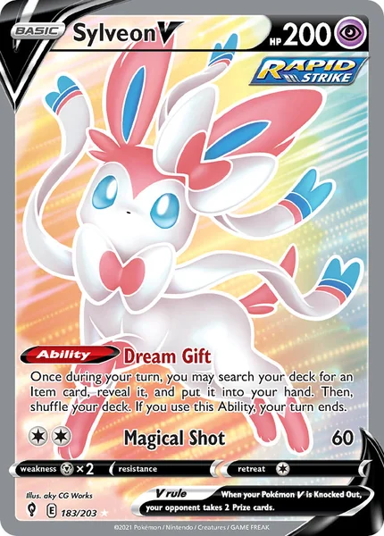 Sylveon V card image