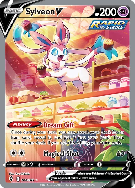 Sylveon V card image