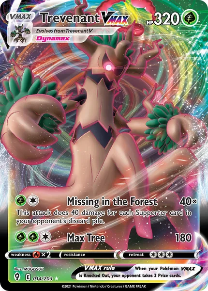 Trevenant VMAX card image