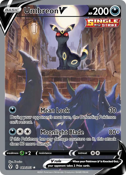 Umbreon V card image