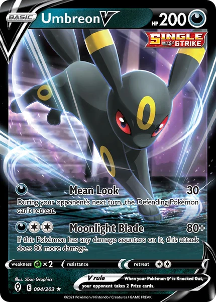 Umbreon V card image