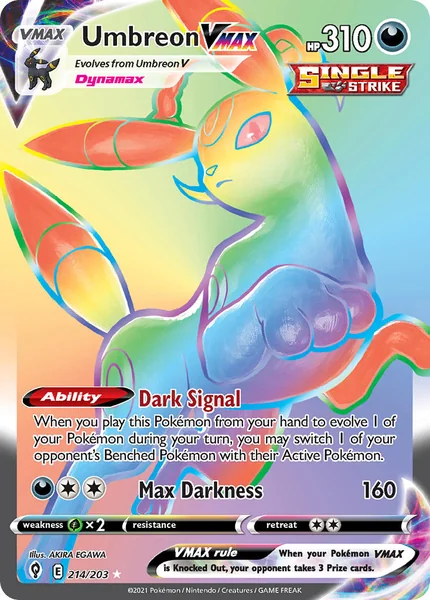 Umbreon VMAX card image