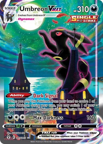 Umbreon VMAX card image