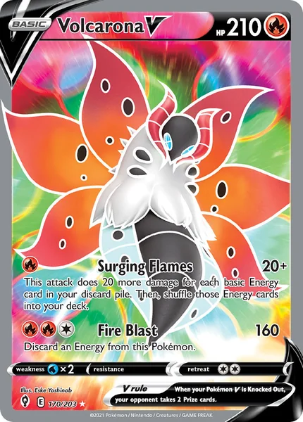 Volcarona V card image